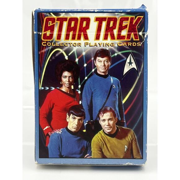 Star Trek Original Series Collector Playing Cards (1998) Complete w/ Box - Picture 1 of 6